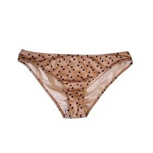 Shade & Shore Polka Dot Bikini Bottoms‎ Medium